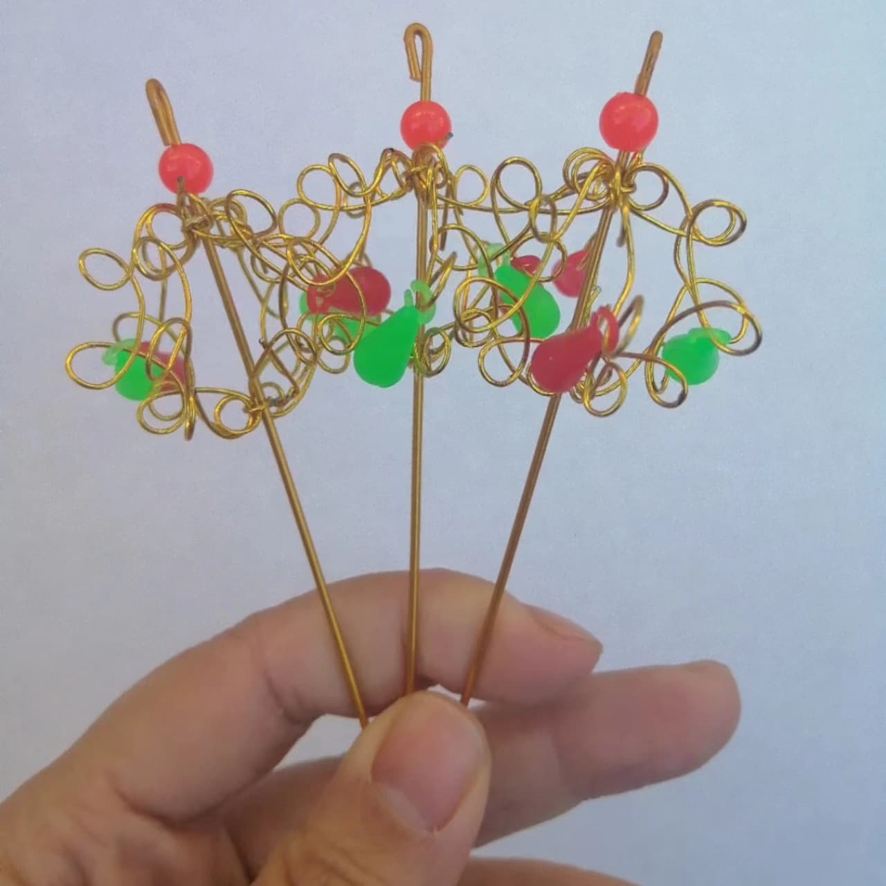 Funeral Supplies, Shrouds, Urn Accessories, Women's Hairpins, Dog-Beating Sticks, Headwear, Hairpins, Nine-Link Chain Handmade