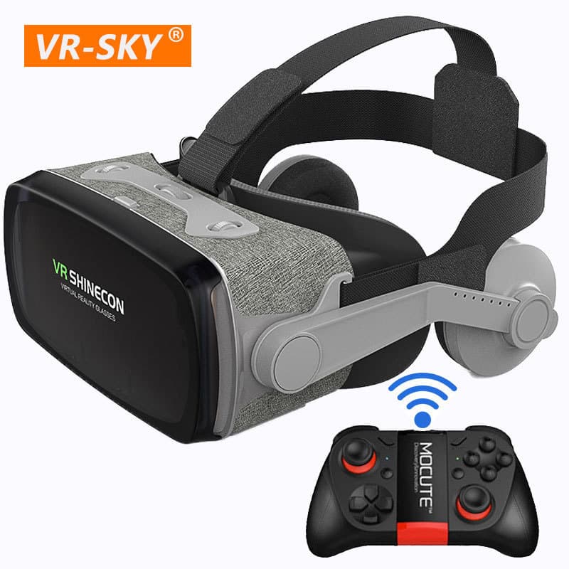 Cross-border wholesale VR virtual reality glasses, new smart glasses, Qianhuan Magic Mirror 9th generation, all-in-one VR glasses with headphones