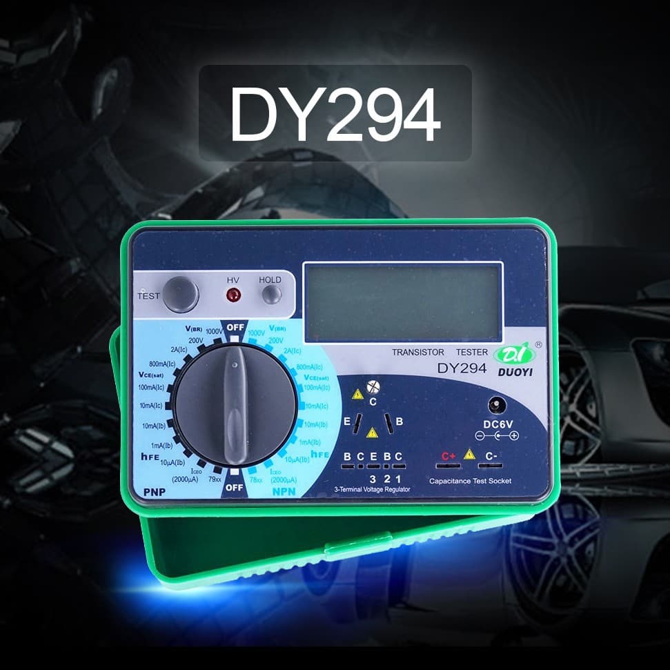 Duoyi DY294 Digital Transistor DC Parameter Tester Capacitor Withstand Voltage Field Effect Transistor Detector