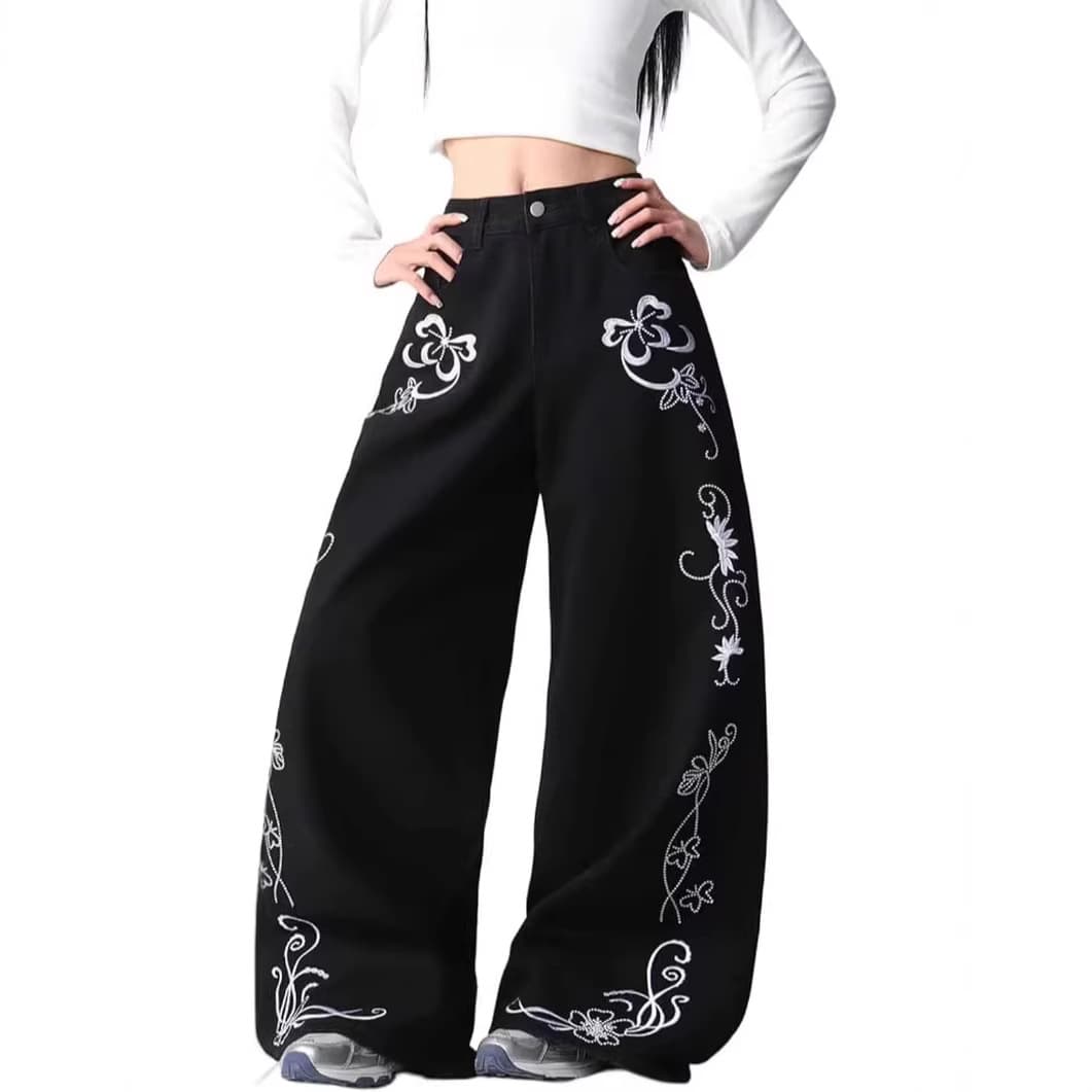 European and American 2025 new products Amazon cross-border foreign trade summer casual slimming jeans for women slim-fitting butt-lifting trousers for women