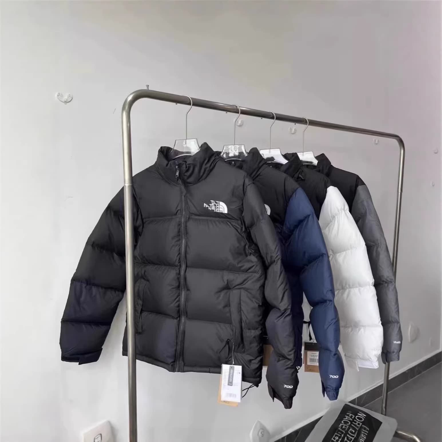 Beijia 1996 Classic Men's Cotton Jacket American Style Unisex Embroidered Thick Puffer Coat Couple Style Cross-border