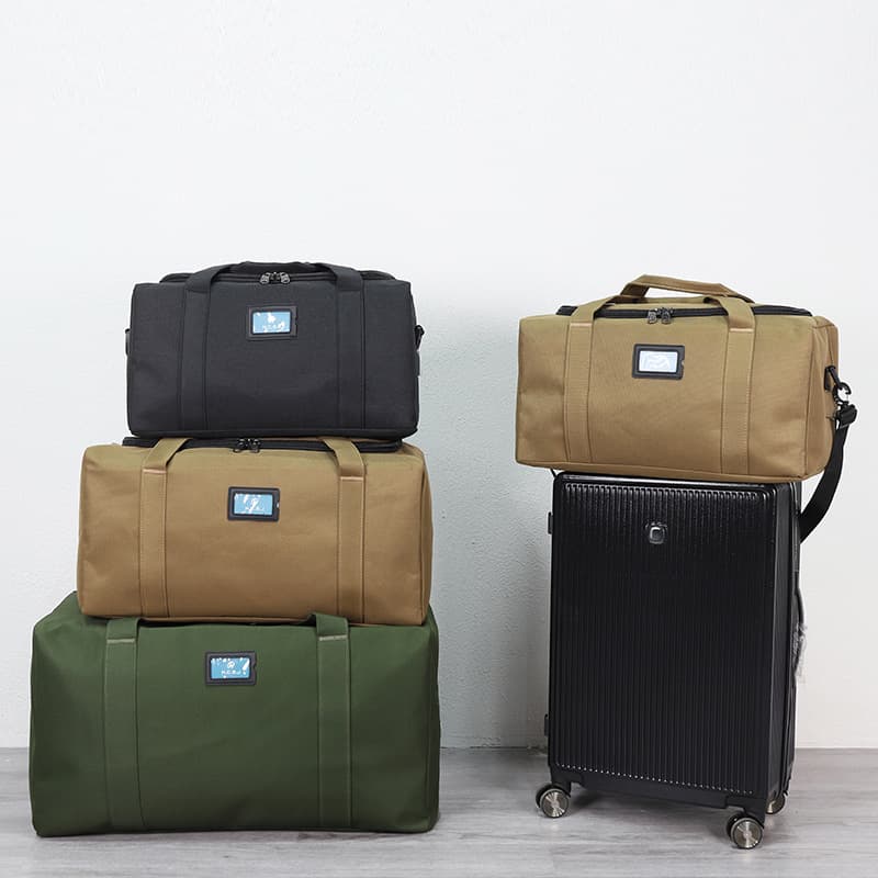 Travel Bag Extra Large Capacity Men's Thick Canvas Moving Bag Outdoor Bag Women's Hospital Bag Custom Logo Handheld Luggage Bag