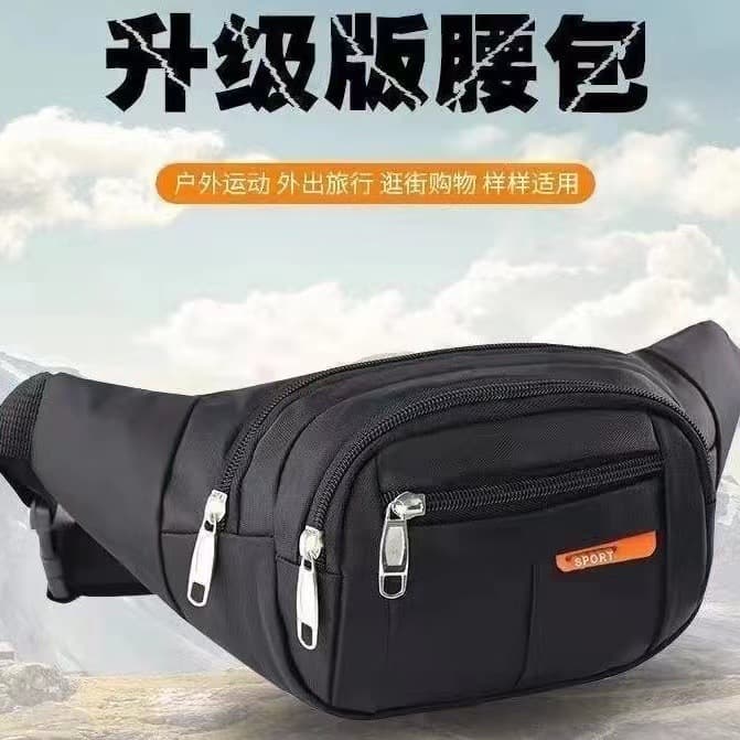 New Waterproof Waist Pack Men Women Large Capacity Multifunctional Cash Wallet Phone Waist Bag Durable Outdoor Sports Waist Bag