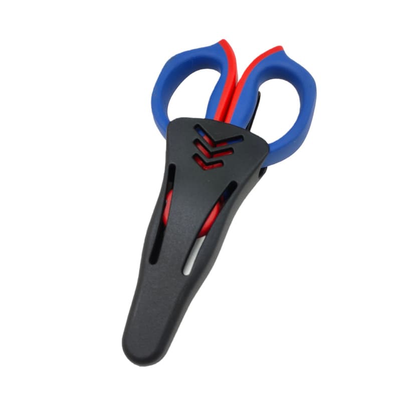 In Stock Multifunctional Electrician Scissors Insulated Wire Duct Cutter Sheet Metal Scissors Serrated Fishing Scissors High-Power Fishing Line Scissors
