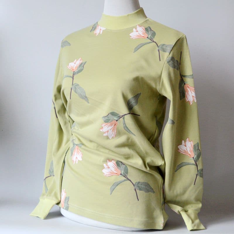 Free Shipping Women's Pure Cotton Semi-Turtleneck Thermal Shirt Top Middle-Aged/Elderly Plus Size Full Cotton Underwear Single Piece Autumn Shirt