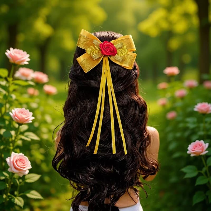 Beauty and the Beast Belle Princess Witch Hunter Long Hair Princess Sleeping Beauty Mermaid Adams Jasmine Wig