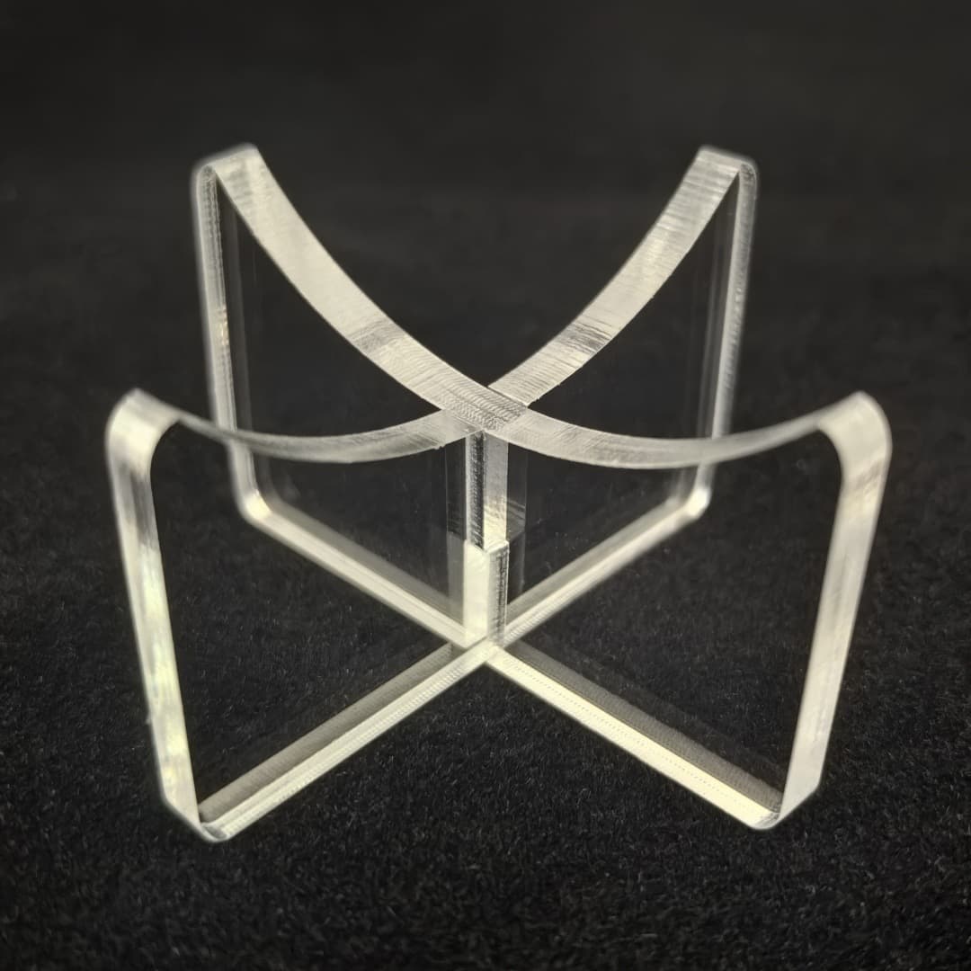 Acrylic Softball Baseball Basketball Soccer Golf Ball Holder Base Stand Multi-Functional Sports Display Tabletop