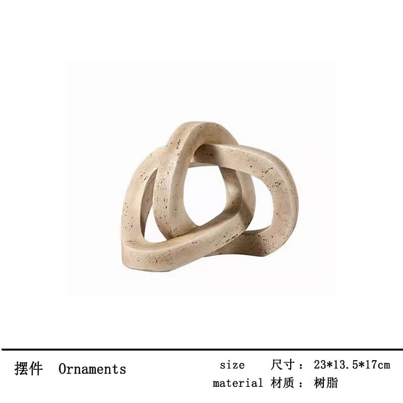 Modern Light Luxury Creative Travertine Flame-Free Aromatherapy Ornament Crystal Stone Diffuser for Model Rooms and Hotel Decor