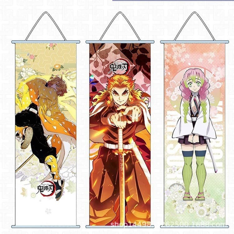 Rose Destroyer Blade New Wall Painting Battle Series Tanji Butterfly Ninja Tomioka Giyu Muichiro peripheral posters