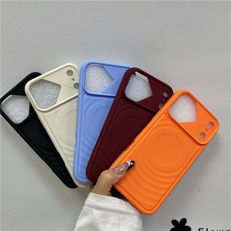 Suitable for Apple 17Promax fine hole iPhone18Pro mobile phone case 14 wave 16 soft shell 15promax
