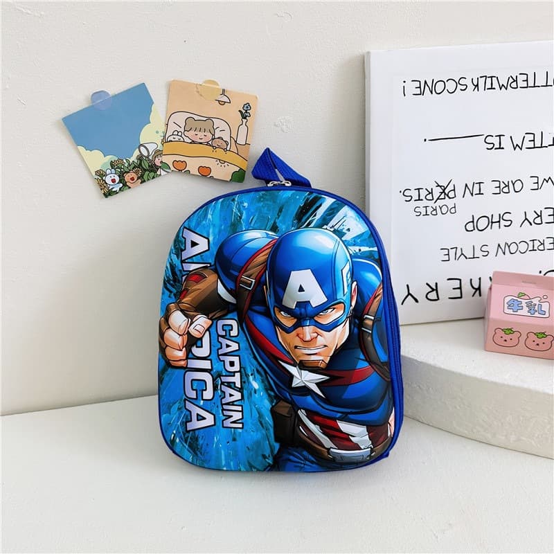 New Kindergarten Backpack for Elementary Students, Large Capacity Cartoon 3D Elsa Shoulder Bag, Korean Style, Wholesale for Export