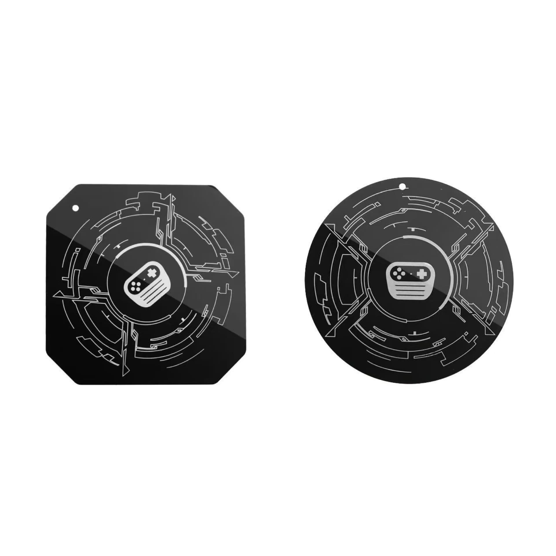Ultra-thin circular magnetic sheet with holes, suitable for mobile phone heat sinks, mobile phone stands, tablets, and flexible spring steel.