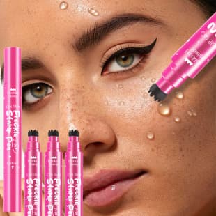 Cross-border Beauty CosSkin Dual-ended Freckle Eyeliner Pen Natural Realistic Long-lasting Waterproof Eyeliner
