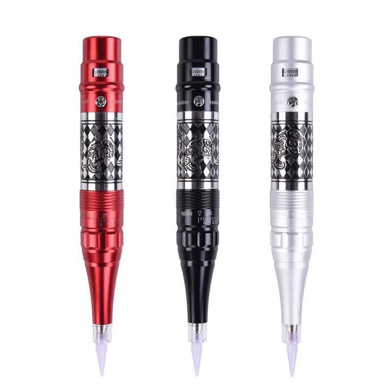 Custom Semi-Disposable Tattoo Machine, Multifunctional Elephant Tattoo Machine, Wireless Eyebrow Tattoo, Wild Eyebrow and Eyeliner Small Tattoo Machine