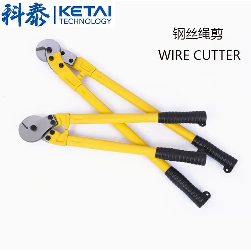 Forged Steel Wire Rope Cutter Factory Supply Cable Cutter Wire Rope Shear Wire Cutter