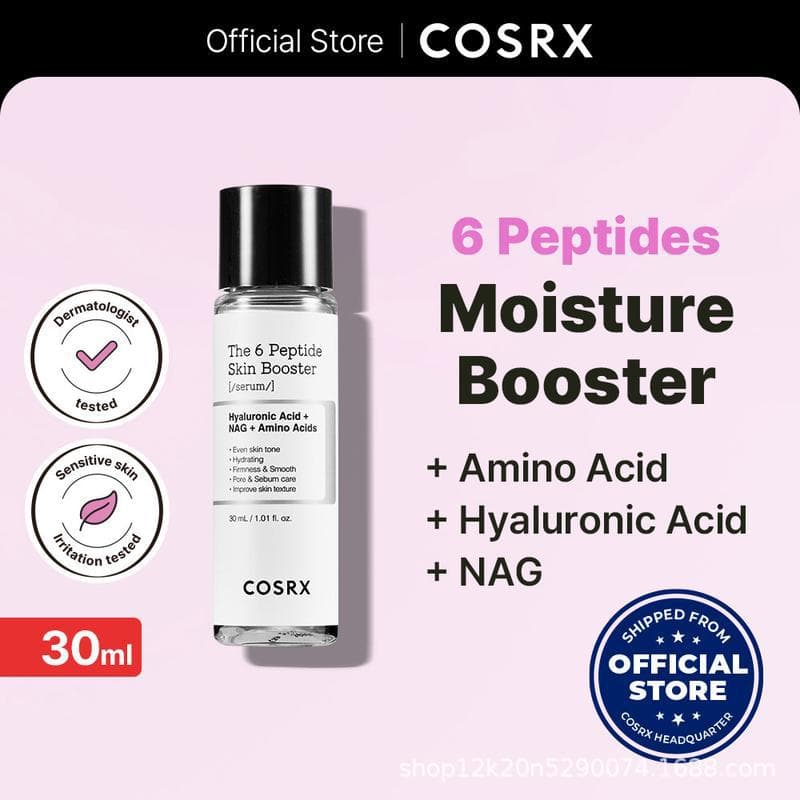 Cross-border Hot Selling COSRX 6 Peptide Skin Booster Serum 30ML Face Wash Skin Care Sphingolipids