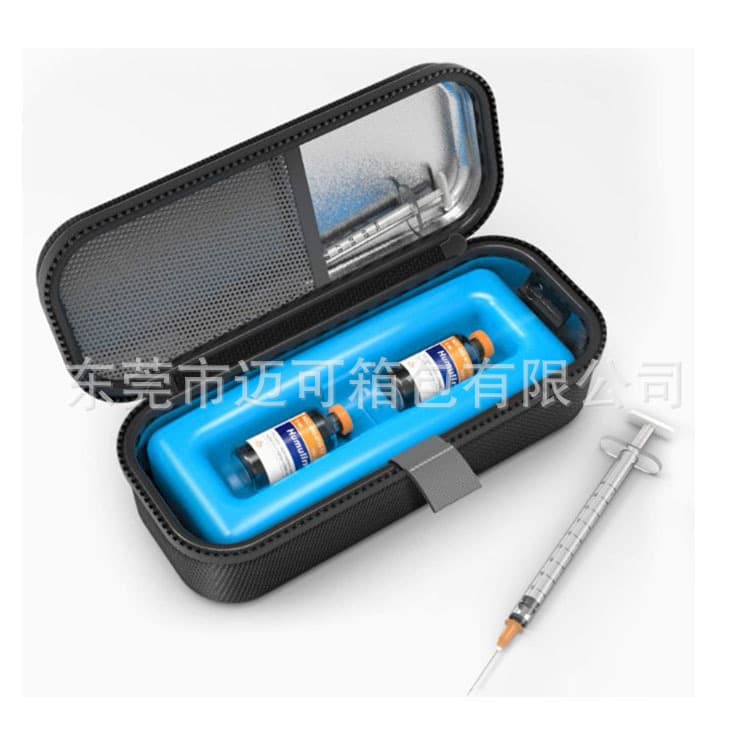 Customized insulin refrigerated box from the source Insulin travel cold storage bag Insulin portable injection pen box