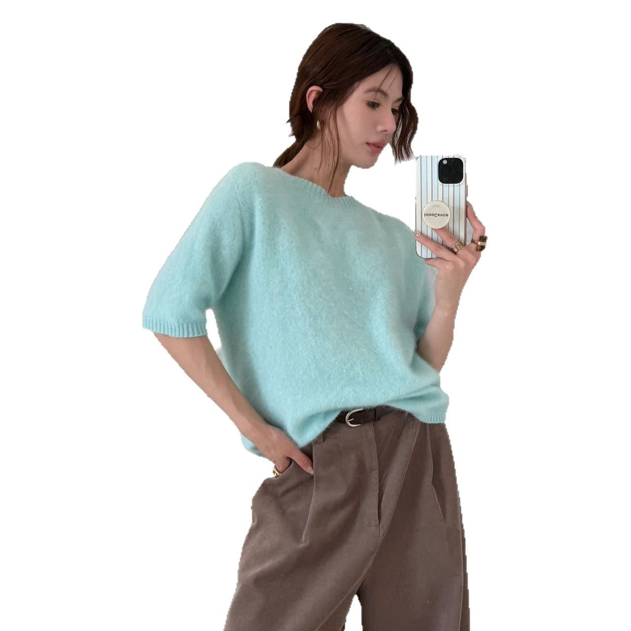 5% Cashmere 95% Wool Brushed ~ Puyuan Knitwear Factory Women's Knitwear Wholesale & Dropshipping