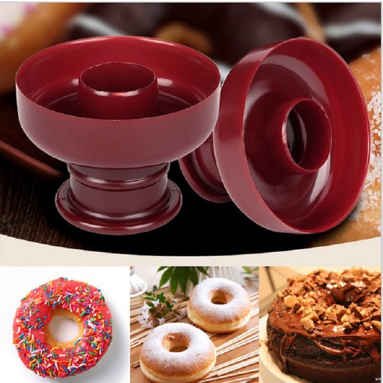 Kitchen Cross-Border Donut Mold Food Grade Household Round Heart Mousse Cake Cookie Baking Tool Wholesale