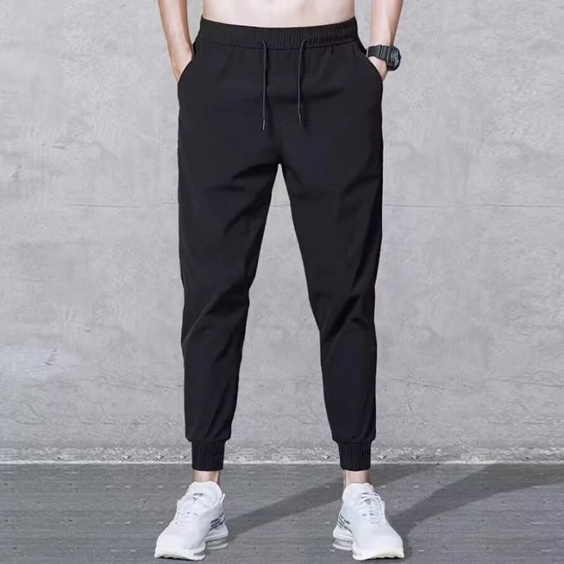2021 Spring/Summer Men's Sport Pants Loose Casual Pants Plus Size Korean Version Trendy Cuffed Men's Youth