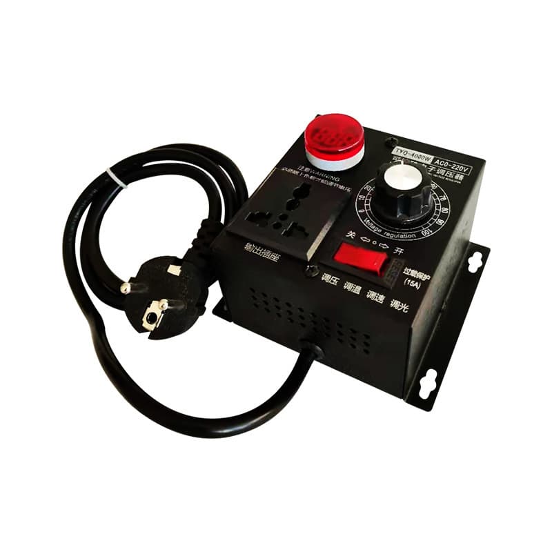Speed Controller 220V AC Single-Phase Motor Fan Ceiling Fan Stepless Speed Regulation Voltage/Temperature Control Switch