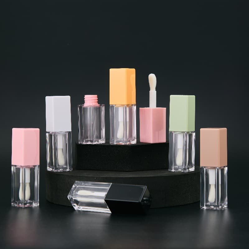 Source manufacturer wholesale cross-border hot selling thick pole large brush head lip glaze empty tube lip gloss eyeliner mascara tube