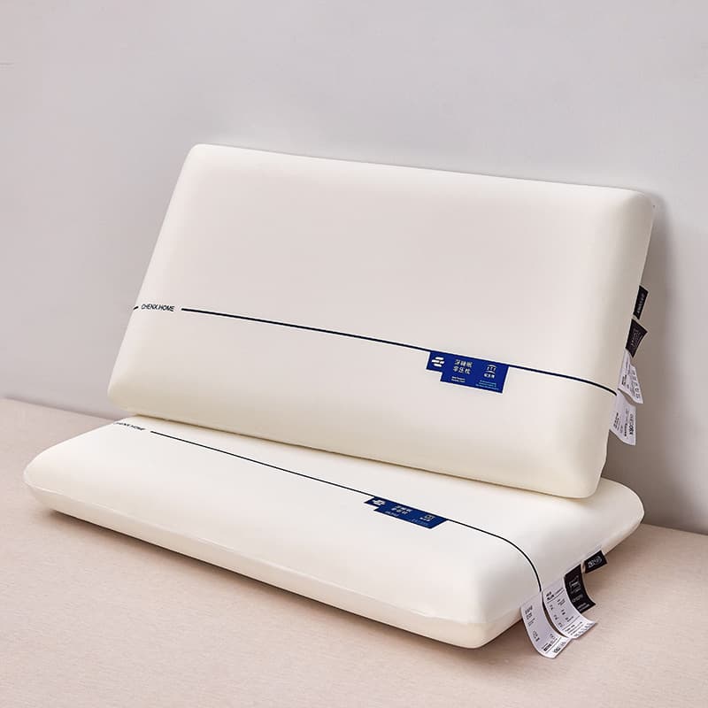 Yunduo Live Hot Sale Deep Sleep Pillow Dual-Core Neck Support Memory Pillow Student Dormitory Cervical Support Sleep Aid Pillow Core