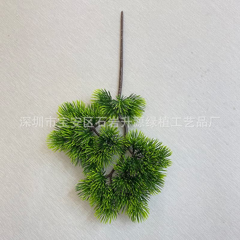 Artificial Pine Needle Welcome Pine Beauty Pine Greenery Landscape Artificial Engineering Simulation Pine Branch Cliff Pine