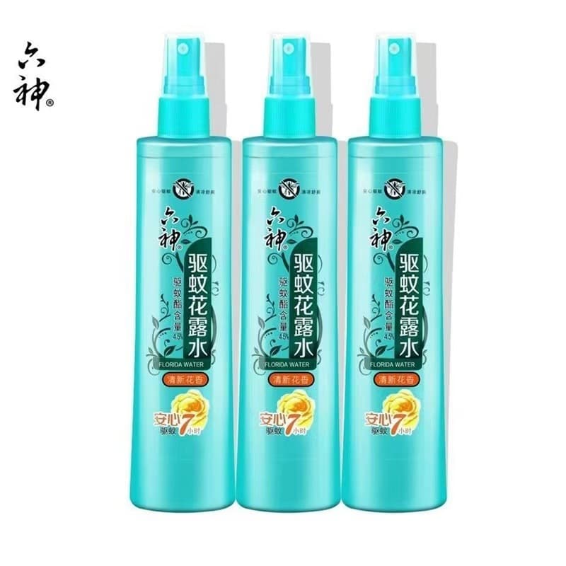 Free shipping on Liushen floral water spray 180ml, mosquito repellent, anti-itch, refreshing, three types of mosquito repellent, drop shipping available.