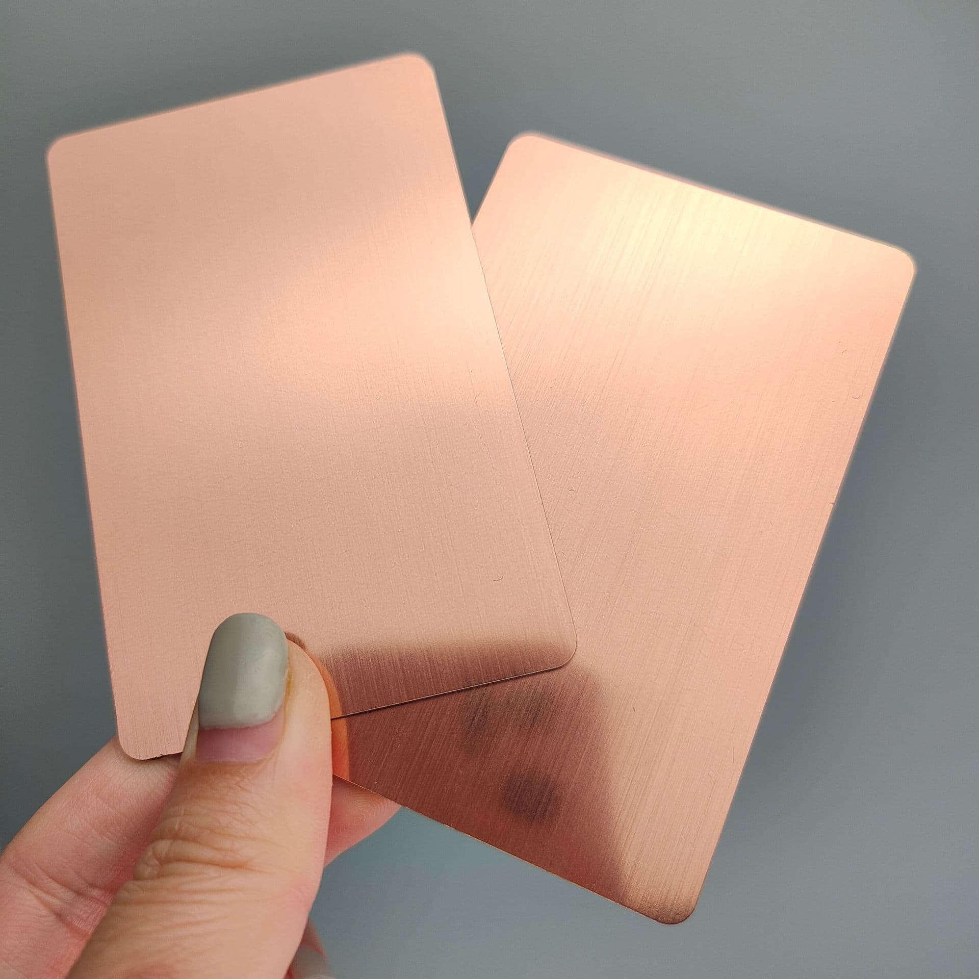 NFC Metal Digital Smart Business Card Premium Metal NFC Blank Business Card