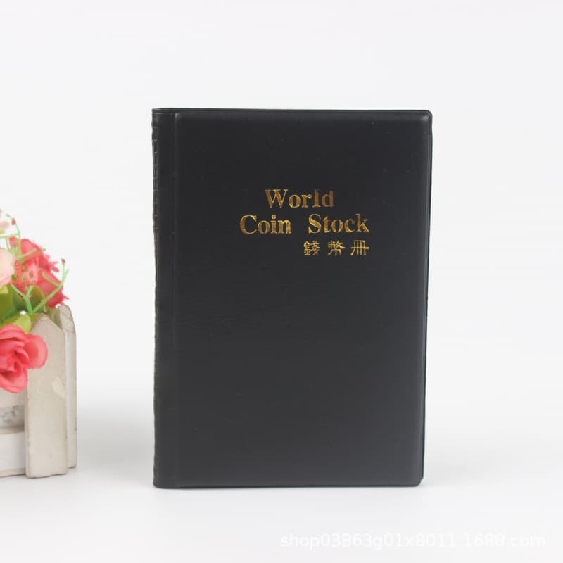 120-Slot Coin Collection Album for Ancient Coins, Copper Coins, and Commemorative Coins - Premium Storage and Positioning Album