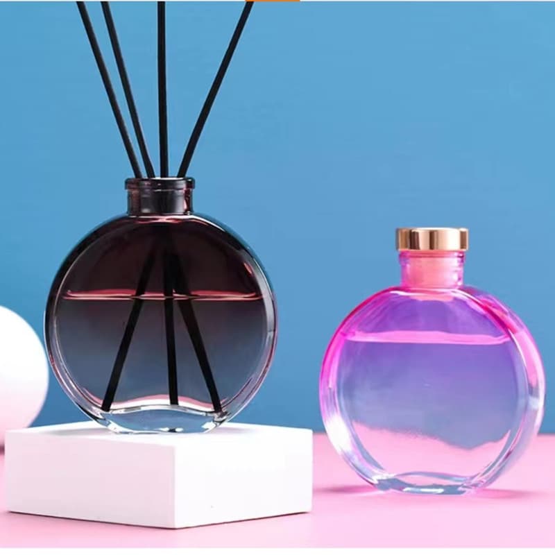 Aromatherapy Glass Bottle Naked Bottle High Aesthetic Value Empty Bottle No Fire Aromatherapy Car Fragrance Evaporation Bottle