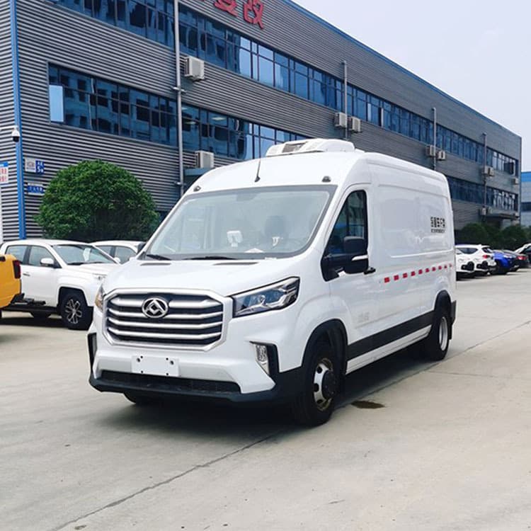 JAC refrigerated truck, semi-trailer refrigerated vehicle for fresh fruits and vegetables, direct from manufacturer.