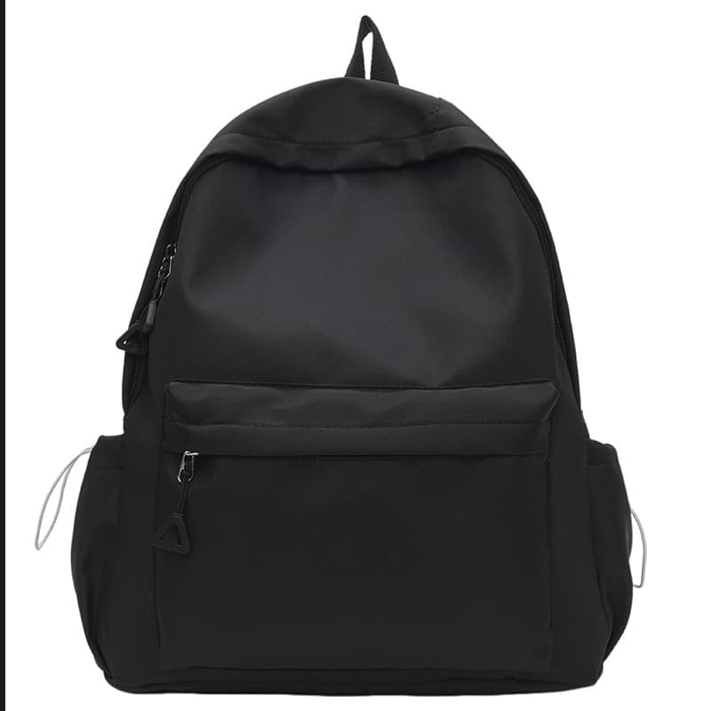 Fashion Letter Print Backpack for Middle and High School Students, Casual Simple Korean Style Dual-Shoulder Bag for Outdoor Leisure and Youthful Campus Use