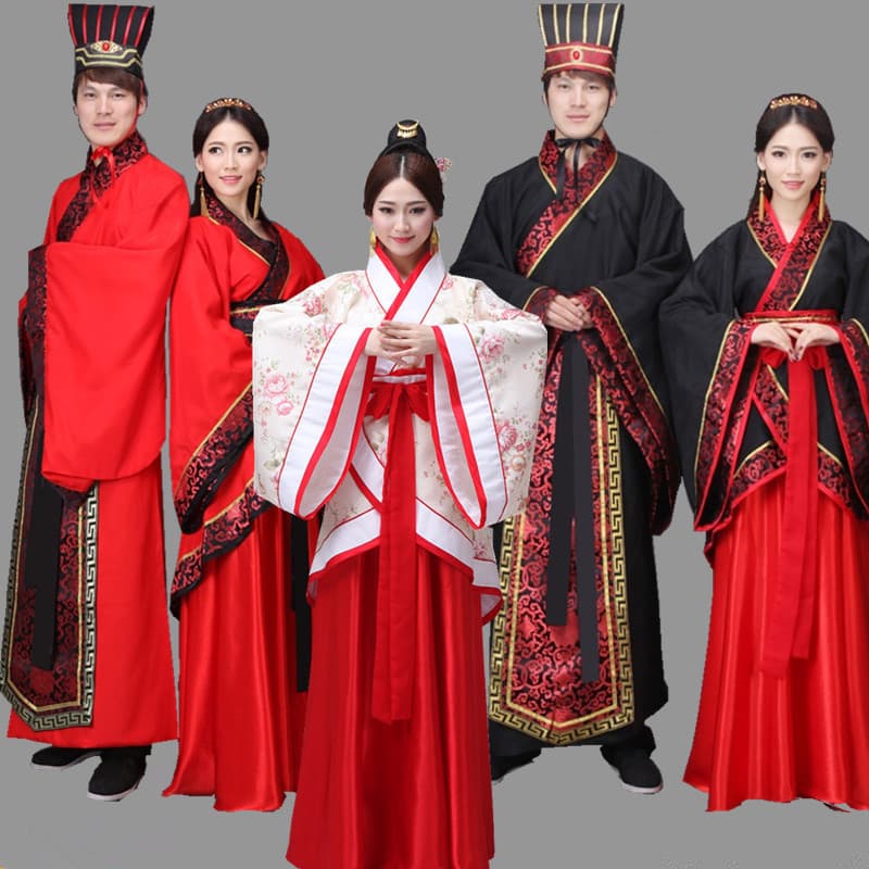 Ancient Hanfu for Men and Women "Rituals of the State" Ancient Stage Performance Minister Official Robe Traditional Chinese Culture Coming-of-Age Ceremony Performance Sacrificial Clothing