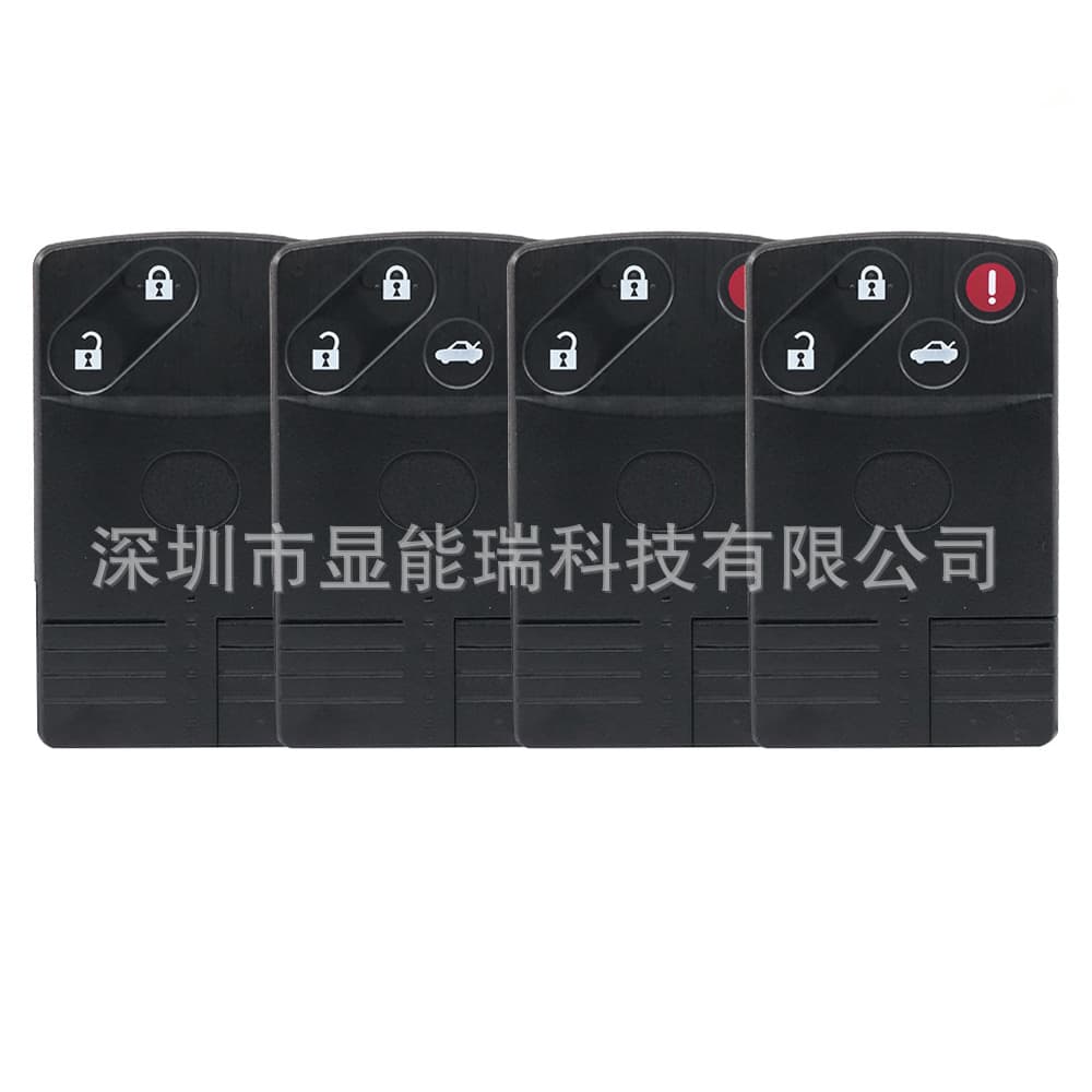 Replacement Smart Key Shell Case for Mazda 2/3/2+1/3+1 Button