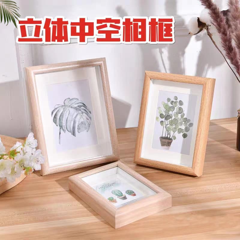 Wholesale Picture Frames 6in 8in 10in A4 Creative Specimen Frame DIY Oil Pastel Framing