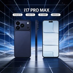 Best-selling Cross-border Smartphone i17 Pro Max 7.3-inch Large Screen Phone Direct from Factory Source