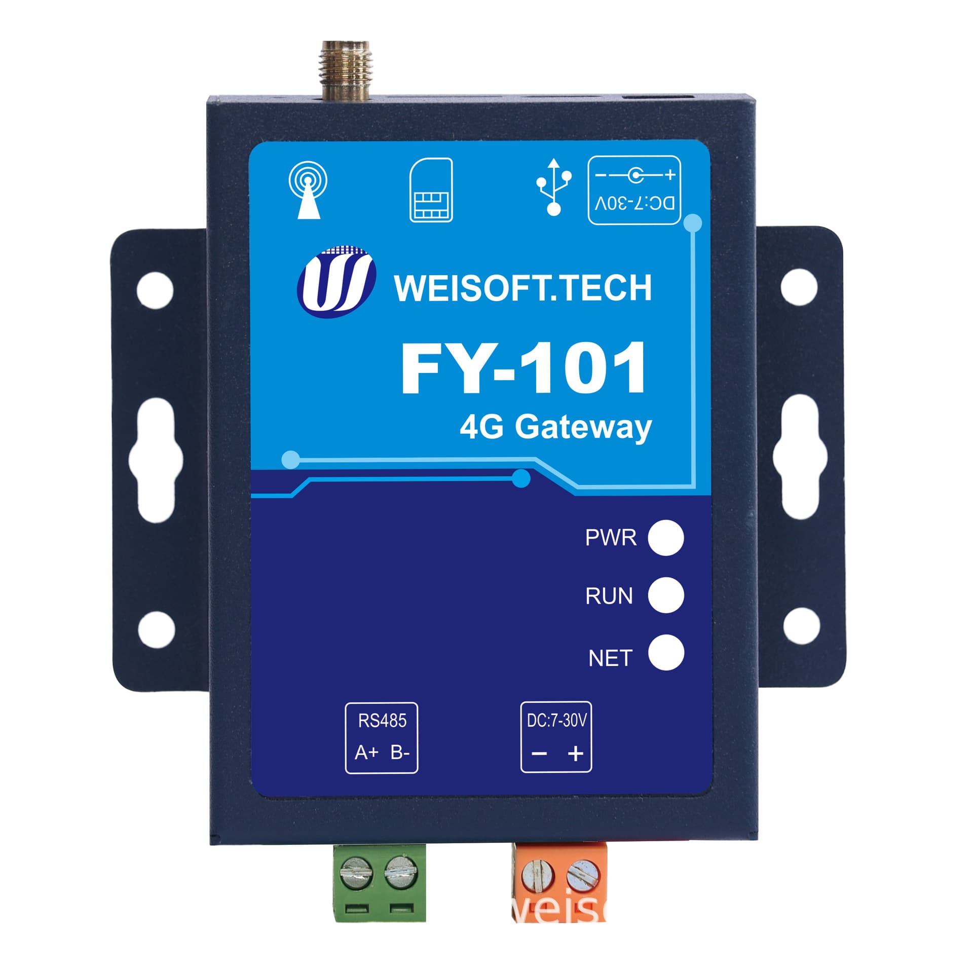 Fy101-4G Edge Computing Gateway-Rs485 Gateway-Modbus Gateway-Mqttt Gateway