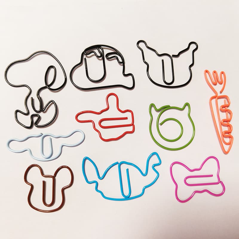 Cross-border Kitty Cat Sanrio Alien Paperclip Kuromi Cinnamon Dog Paperclip My Melody Paperclip
