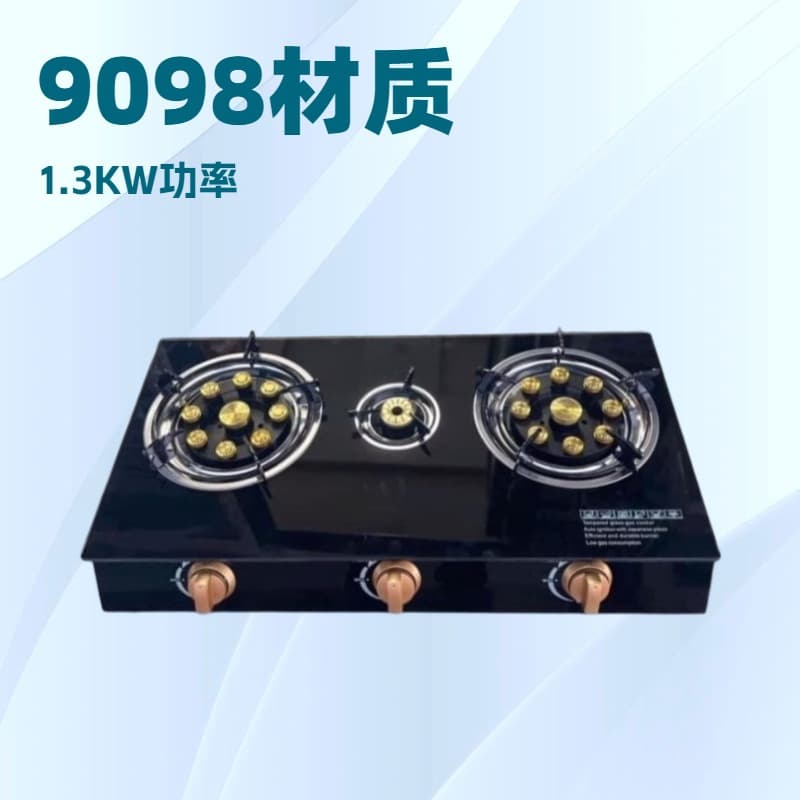 Factory Direct Supply of Glass Panels for Both Ends of Export Gas Stoves, Gas Cooktops, Desktop Gas Stove Parts