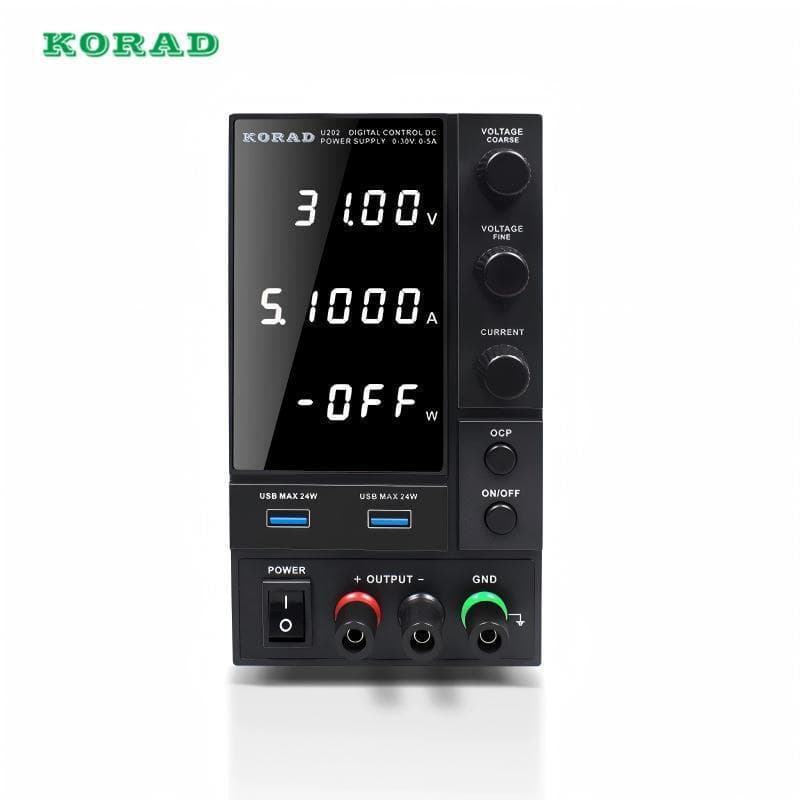 KORAD U203 Switching Power Supply U202 DC Power Supply 30V/10A Adjustable Switching Regulated Power Supply
