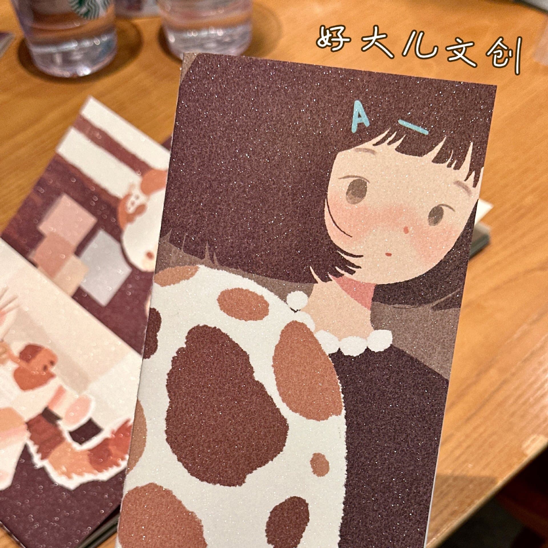 Haoda'er Cultural Creative Loose-leaf Paper Pad/Color Page Notebook TN Passport Size Color Pages Glassine Paper Inner Pages for Journaling