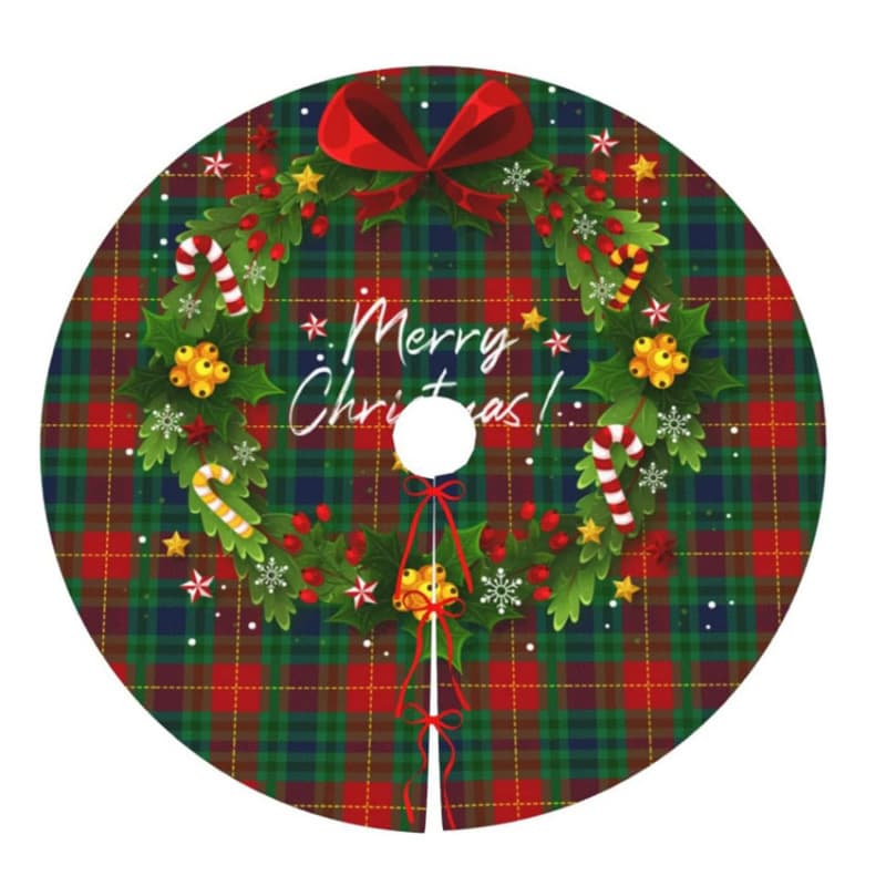 Christmas Tree Skirt Amazon Holiday Supplies Christmas Decoration Hot Selling Plush Tree Skirt Pure White Tree Skirt Christmas
