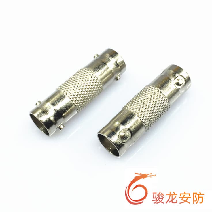 BNC straight-through connector, female-to-female adapter, monitoring Q9 connector, video cable connector, BNC straight-through connector