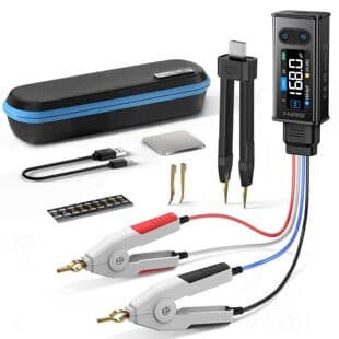 FNIRSI LCR-ST2 Tweezer Bridge LCR ESR Meter Component Tester