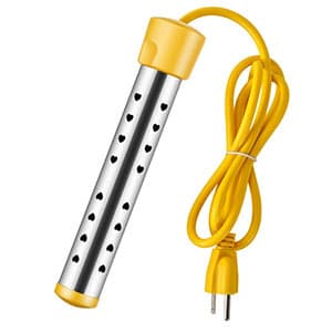 Cross-border US standard fast water heating rod with auto shut-off, stainless steel anti-scald heating rod, US regulation fast water heater