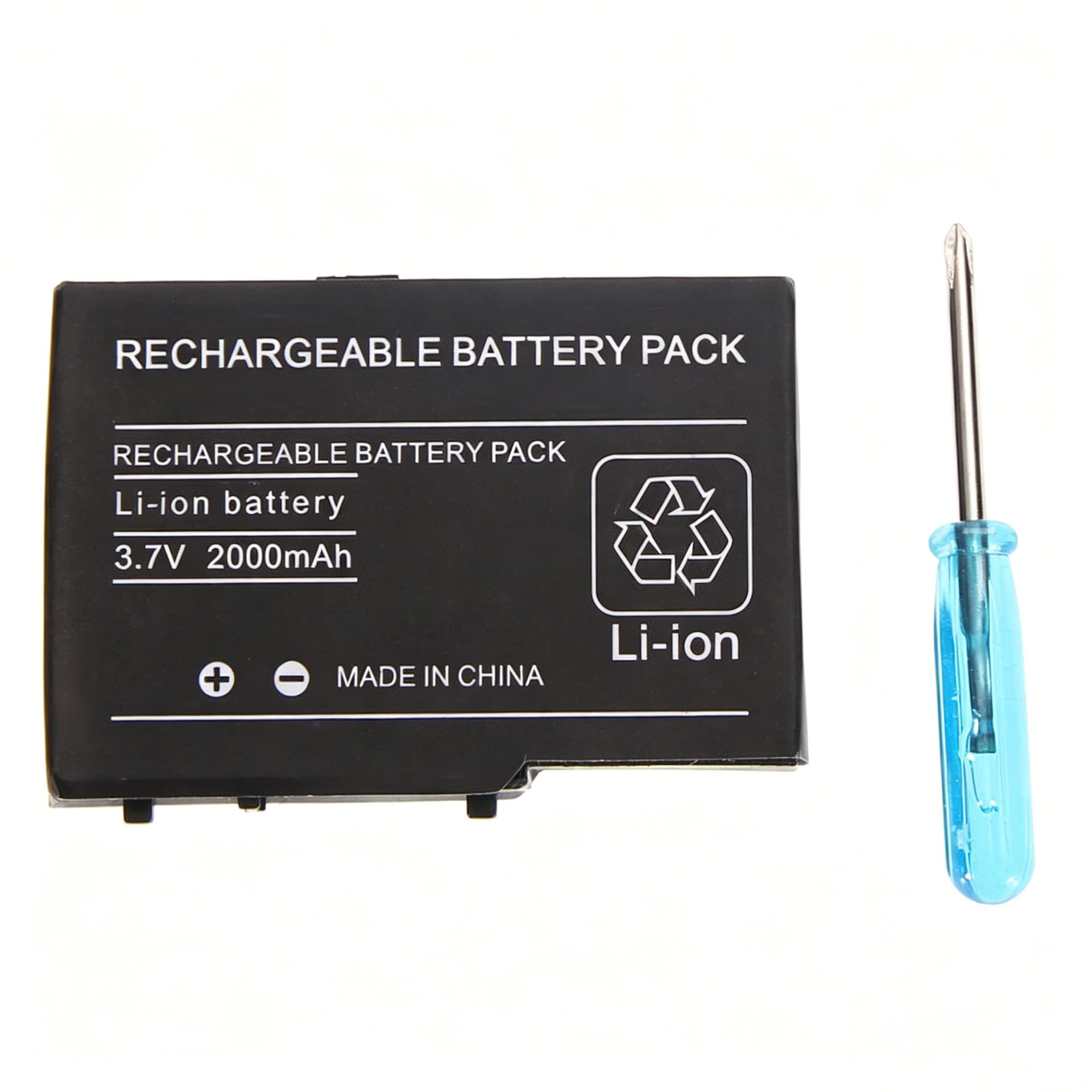 Suitable for Ndslite Battery, Ndsl Console Built-In Battery with Screwdriver 3.7V