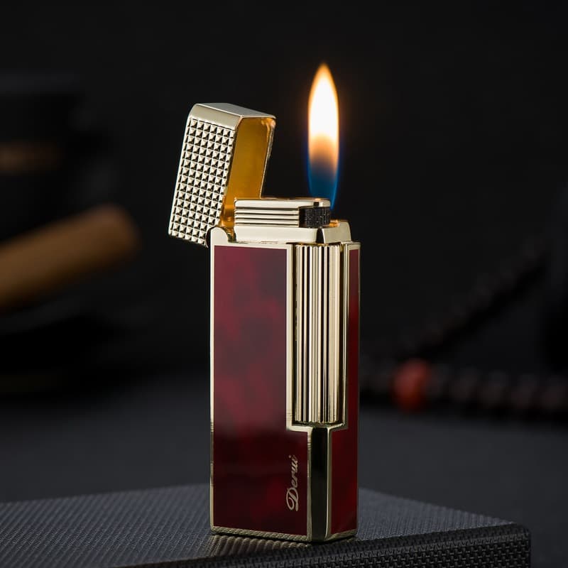 DR3020 high-end loud sound side grinding wheel lighter men's gift for husband and boyfriend inflatable grinding wheel open flame