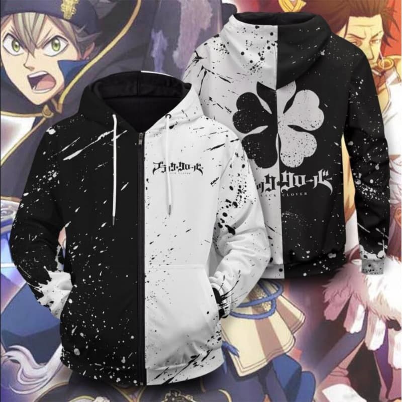 2022 New Cross-Border Five-Leaf Clover 3D Printed Trendy Hoodie